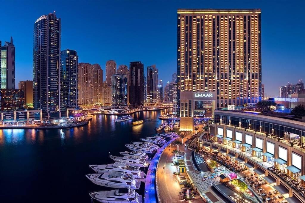 Jw Marriott Hotel Marina Residence Dubai Exteriör bild